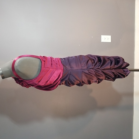 Le Chateau XL made in canada dress pink and purple - Picture 3 of 17